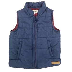 BOYS LIGHT PUFFER VEST BY BUFFALO SIZE 3T